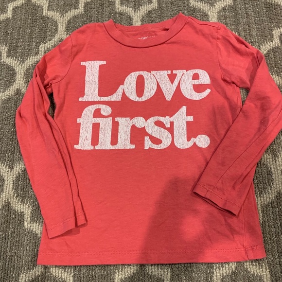 Crewcuts Other - J Crew crewcuts LOVE FIRST size 6-7